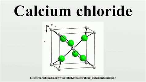 diagram for calcium chloride 